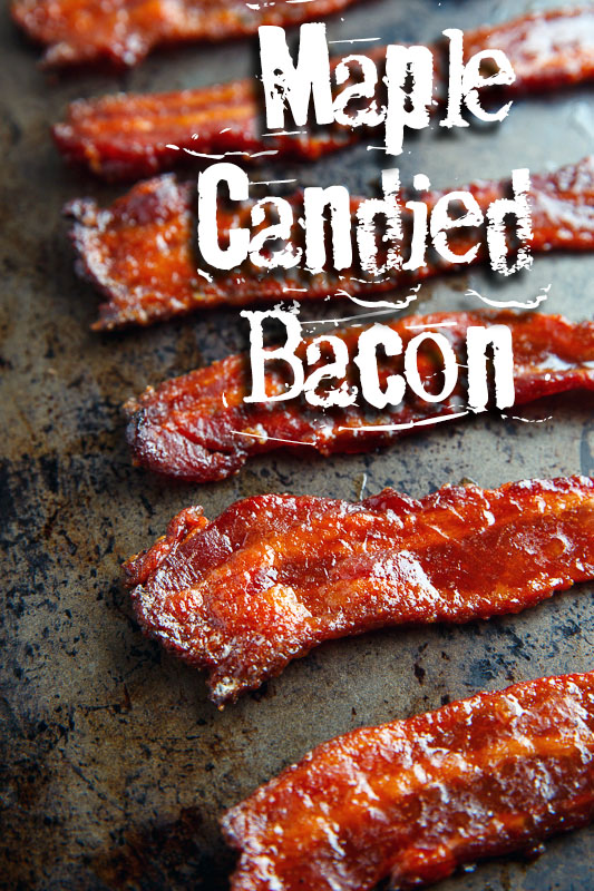 Maple Candied Bacon on Closet Cooking