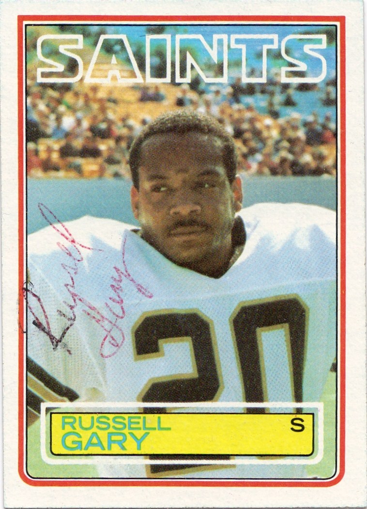Signed DC Russell Gary