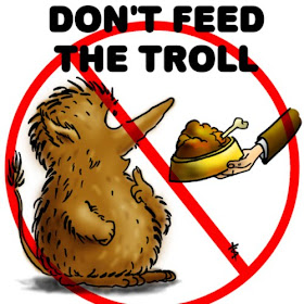 Não alimente os trolls