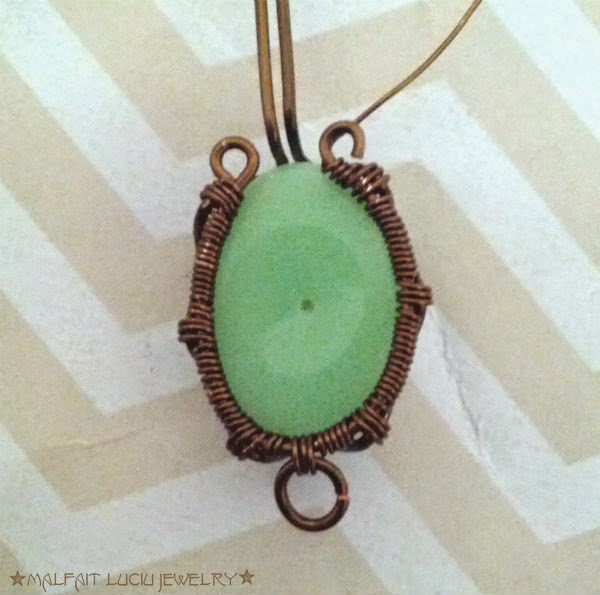 Malfait Luciu Mint Julep Earrings