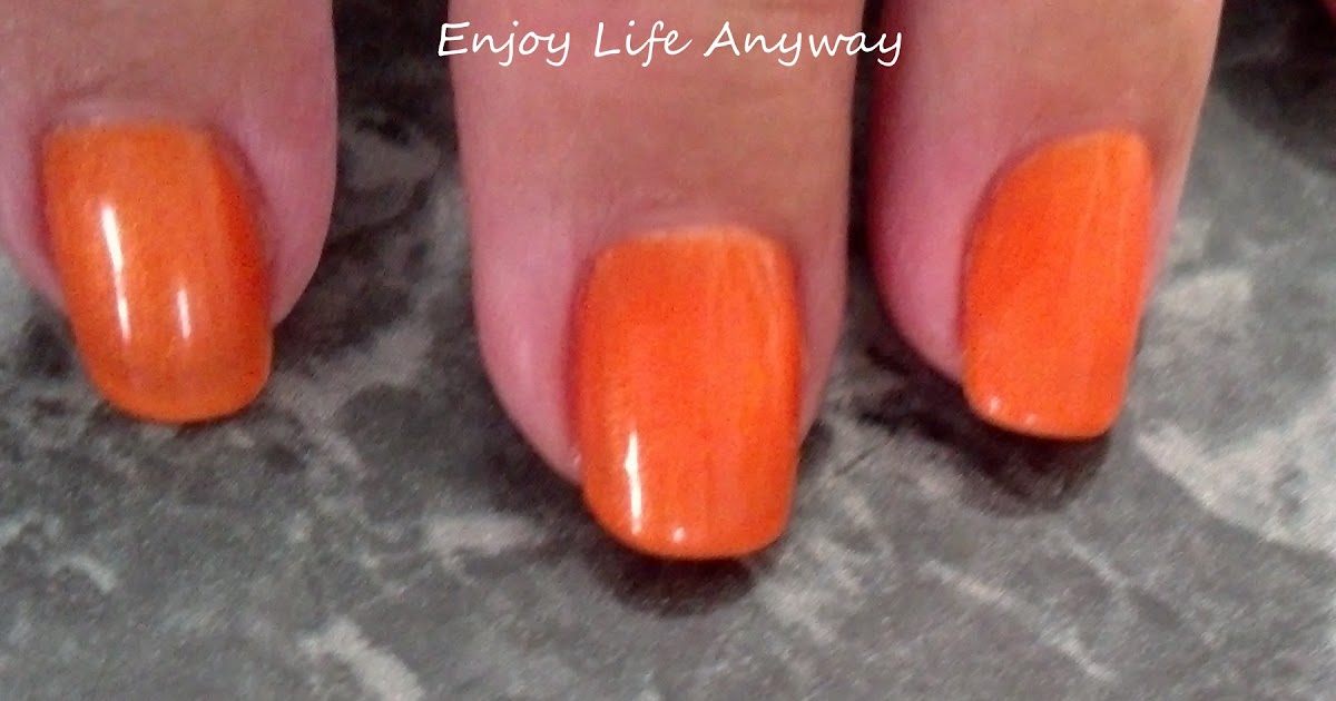 Enjoy Life Anyway New Shellac Color!
