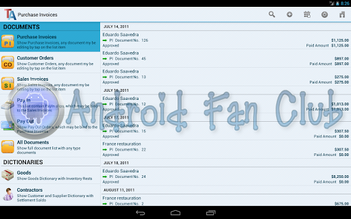 Trade Accounting for Android Trade Accounting for Android