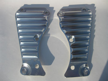 Ribbed alloy pre-unit engine mounts, nice!
