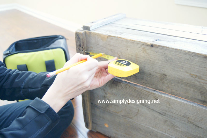 Repurposed Vintage Cranberry Bog Crate