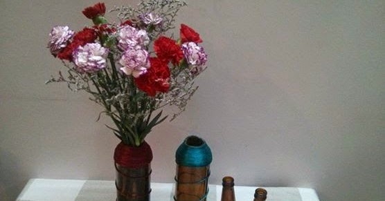 Jugaad Freak Beer Bottle Cum Flower Vase