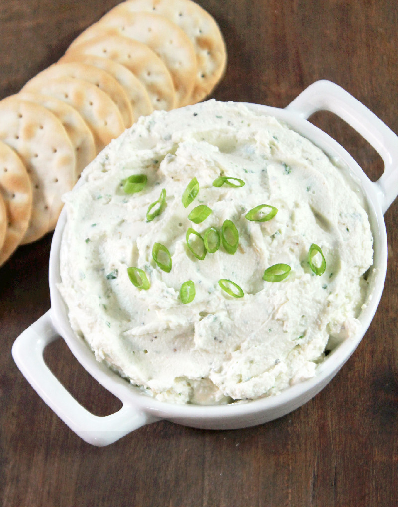 Not Quite a Vegan...? Whipped Goat Cheese Spread