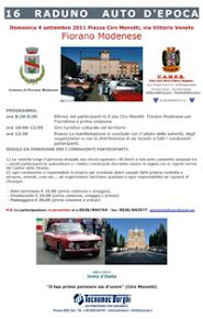 16° Raduno Auto Storiche Fiorano