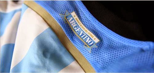 Adidas released Argentina home kit World Cup 2014