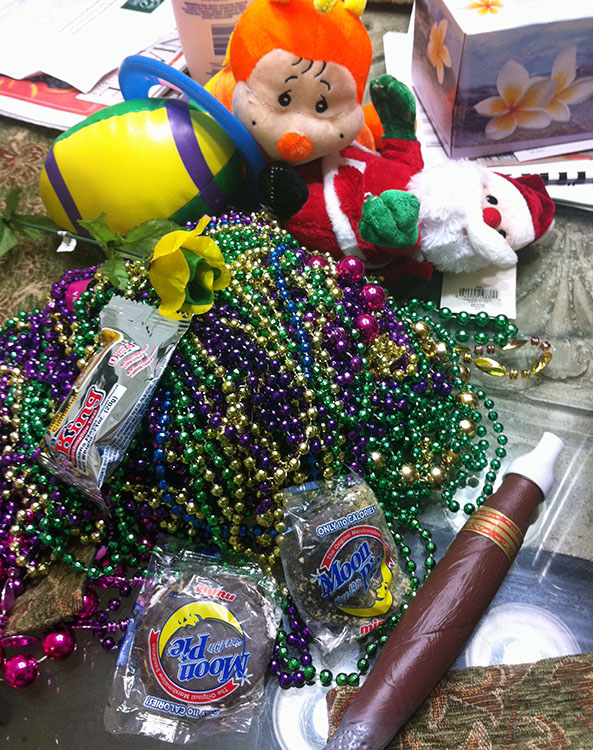 Mardi Gras and a Menu