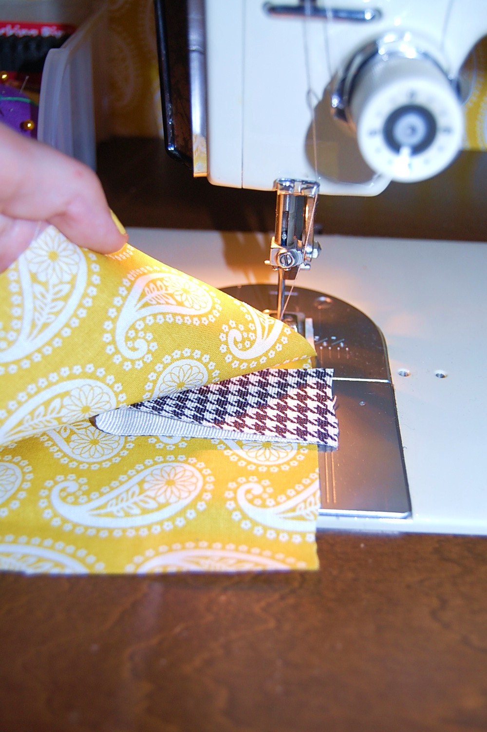 Mommy Monologue DIY Wednesdayrice filled eye pillow aka hot/cold pack