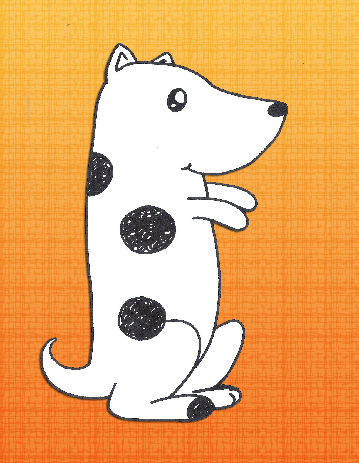 The Guardian Project: Day 144: Drawing Harry the dirty dog with ...