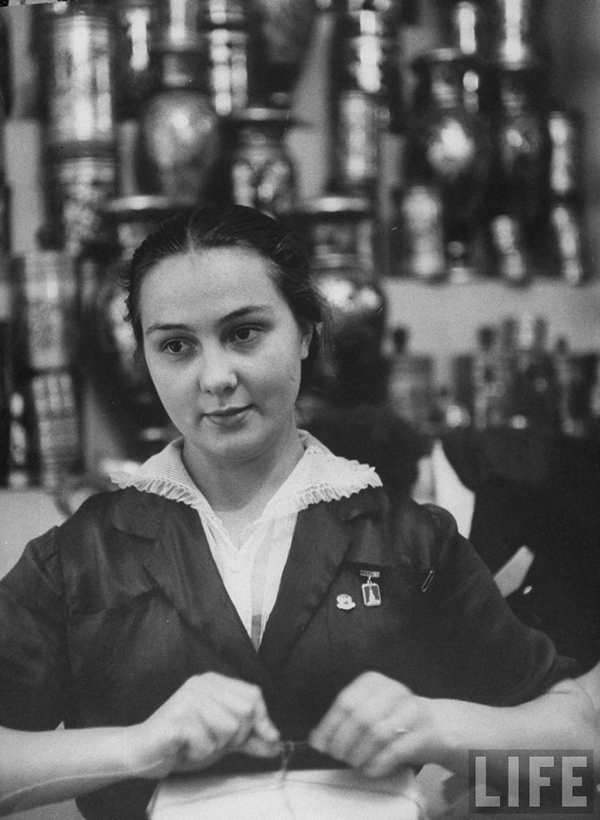 Russian Women of the 1950s vintage everyday