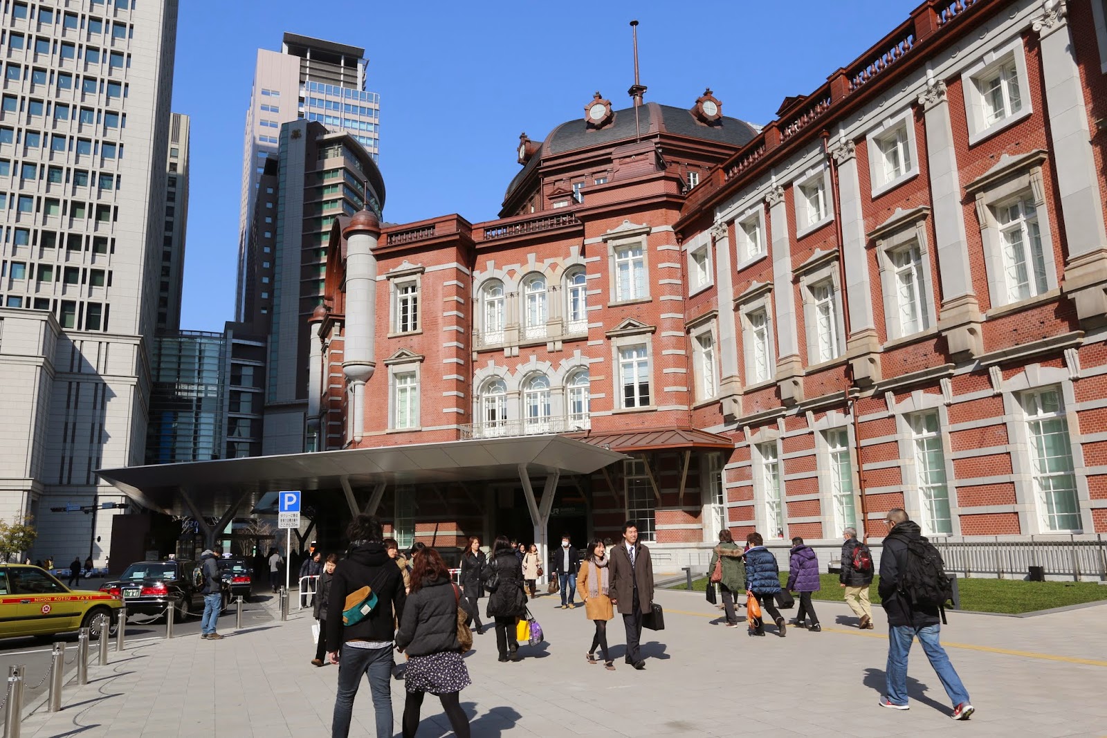 A 100 years old Tokyo Station is the busiest station in Japan, with Tokyo Metro and Tokaido Shinkansen (JR high-speed bullet train) lines A 100 years old Tokyo Station is the busiest station in Japan, with Tokyo Metro and Tokaido Shinkansen (JR high-speed bullet train) lines