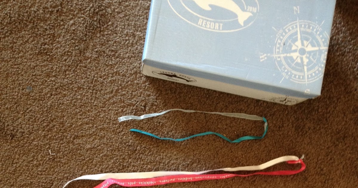 What do you do all day? Shoelace box