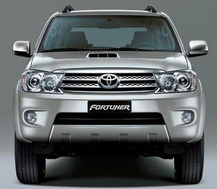 Fortuner Wallpaper White