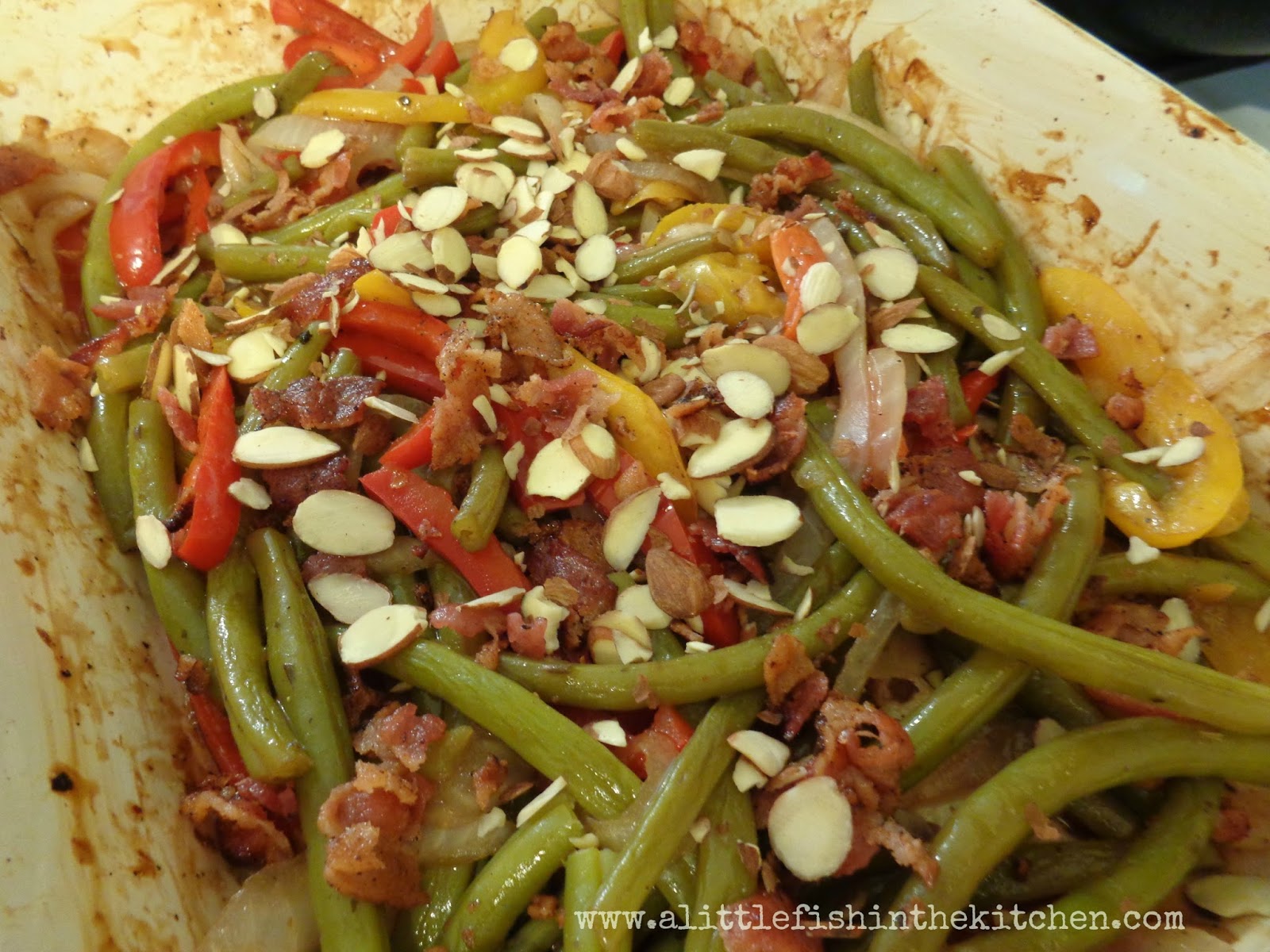 Easy Balsamic Green Bean Bake A Little Fish in the Kitchen
