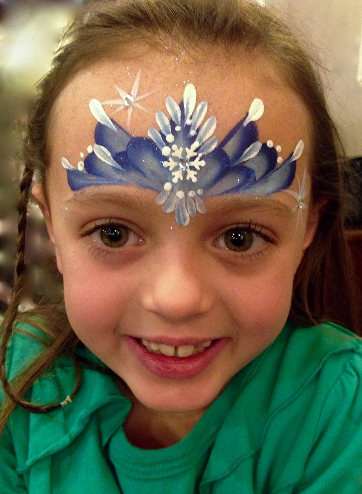 Paula Taylor's Art Frozen Theme Face Painting