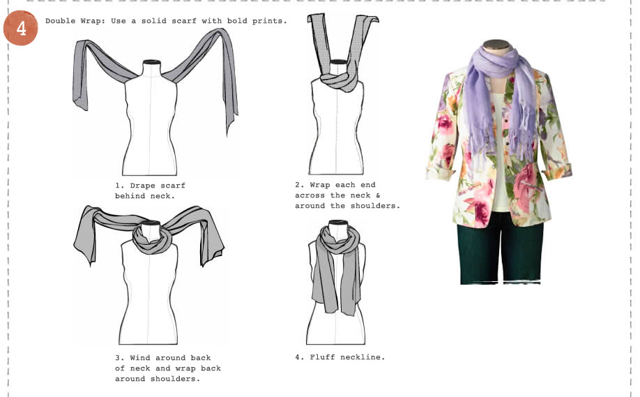 B&B FASHION HOUSE HOW TO TIE A SCARF
