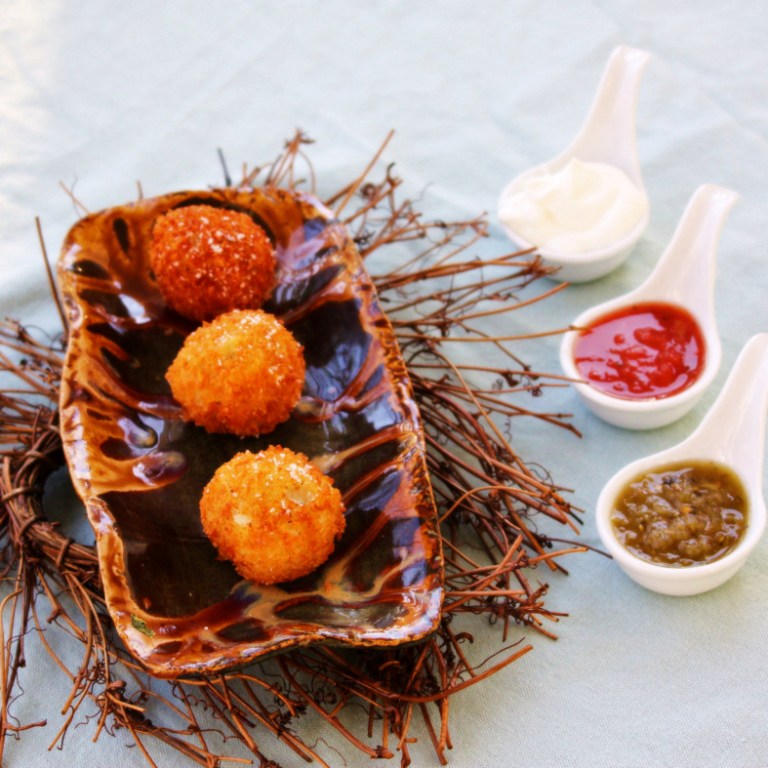 Menu Musings of a Modern American Mom Loaded Potato Balls