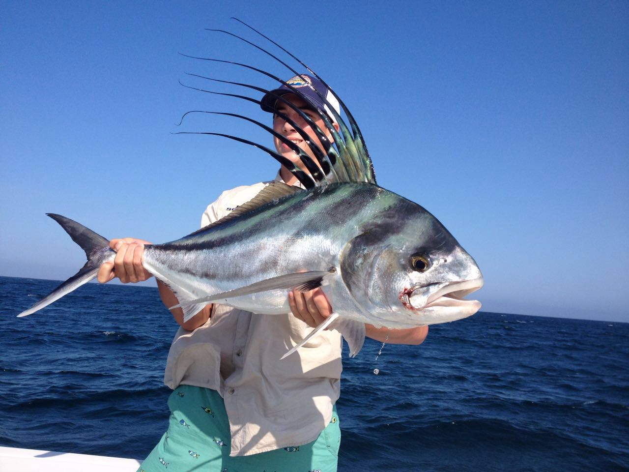 Baja Anglers June 27th giant Roosterfish