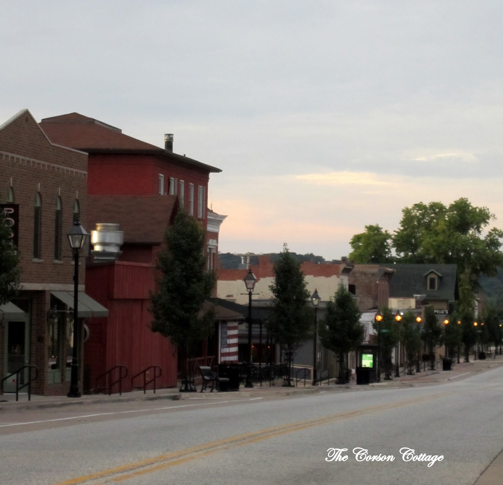 the corson cottage LeClaire, Iowa My Favorite Little River Town