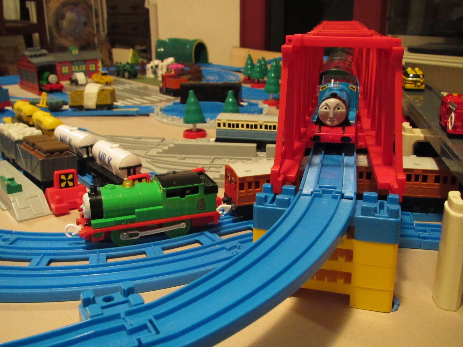 PLARAIL UK Central Table Top PLARAIL Layout 2