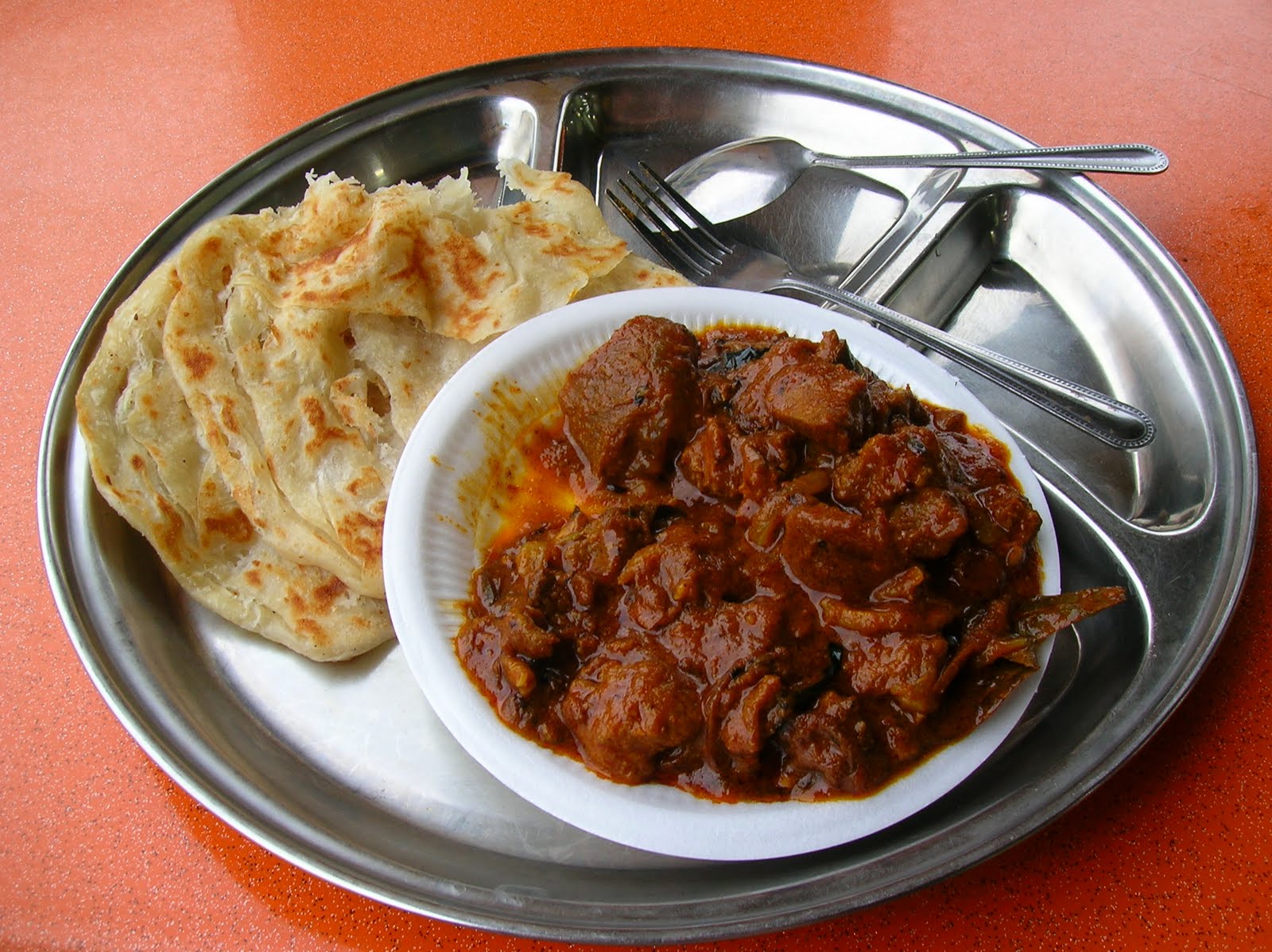 Roti With Curry