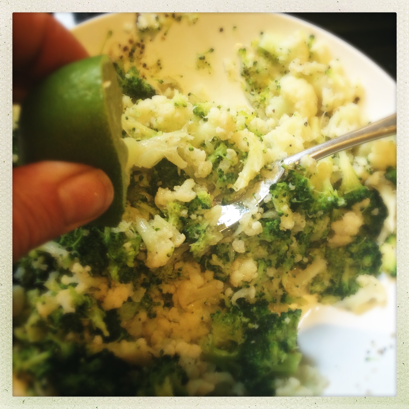 Slice Of Slim SMASH & GRAB Cauliflower & Broccoli MashUp
