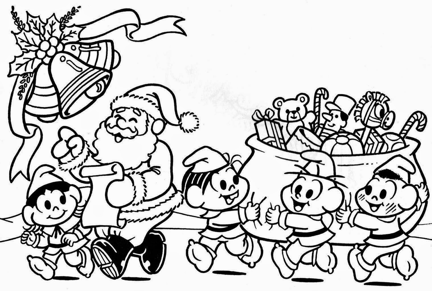 Natal - Desenho para Colorir