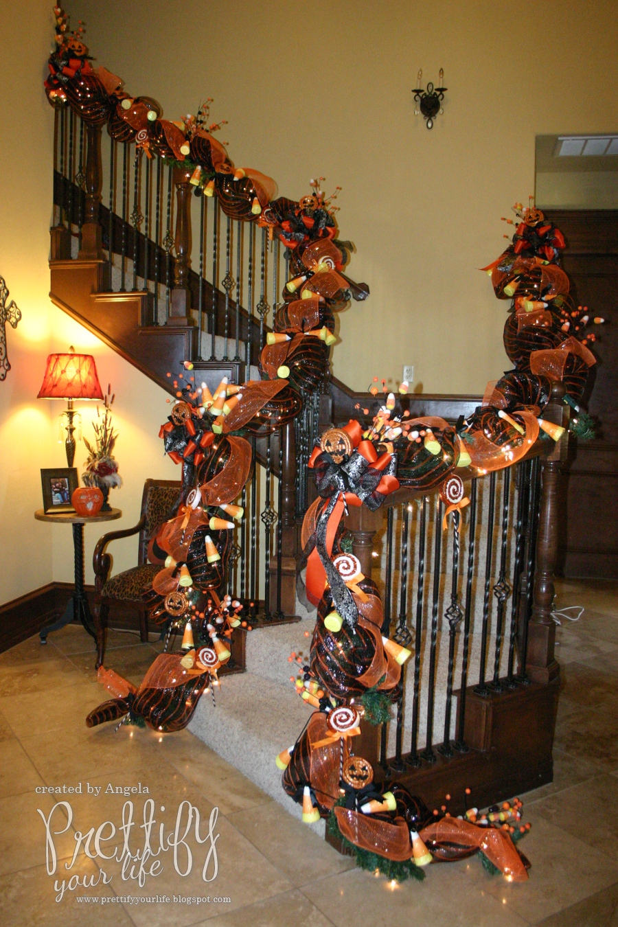 Prettify Your Life Episode 113 Halloween Stairs