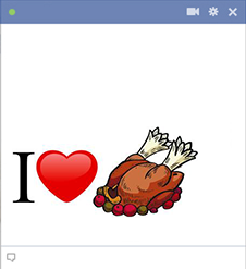 I heart turkey icon