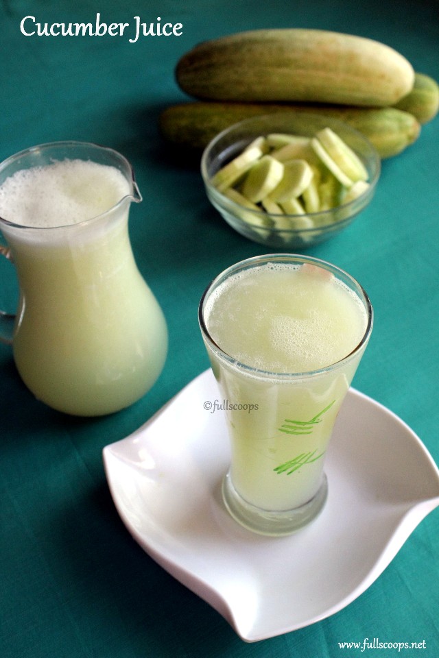 Cucumber Juice Summer Drinks Full Scoops A food blog with easy