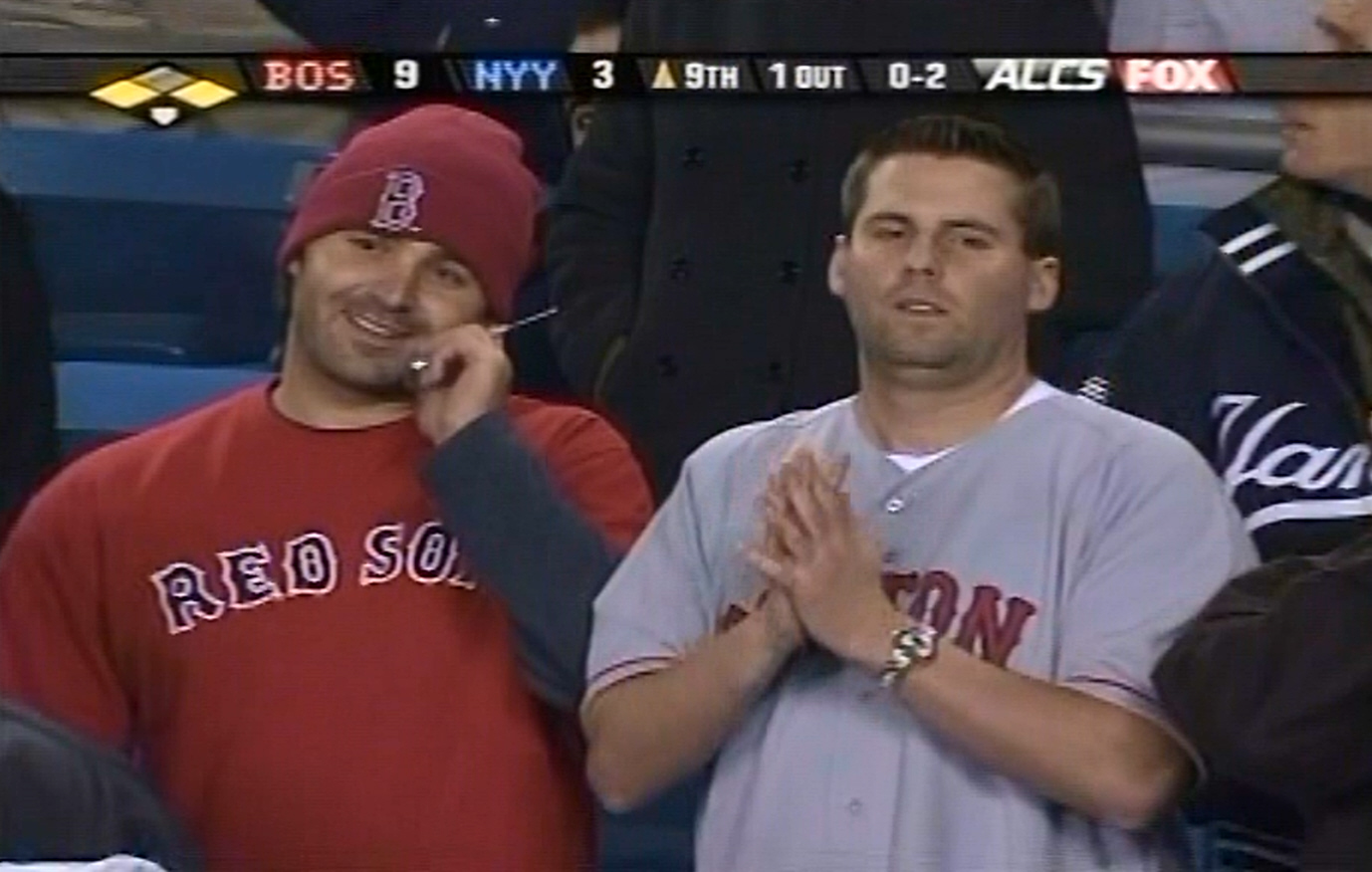 sad yankee fans 2004 ALCS