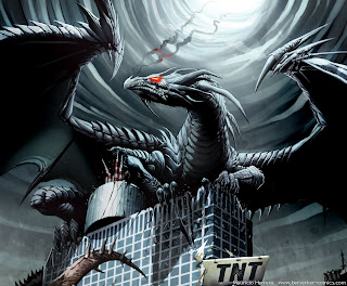 fantasy 3d Dragon widescreen desktop wallpaper