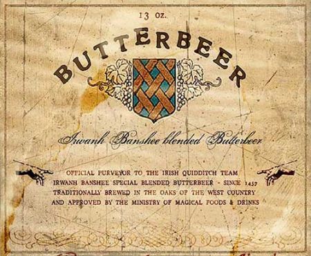 Butterbeer Label