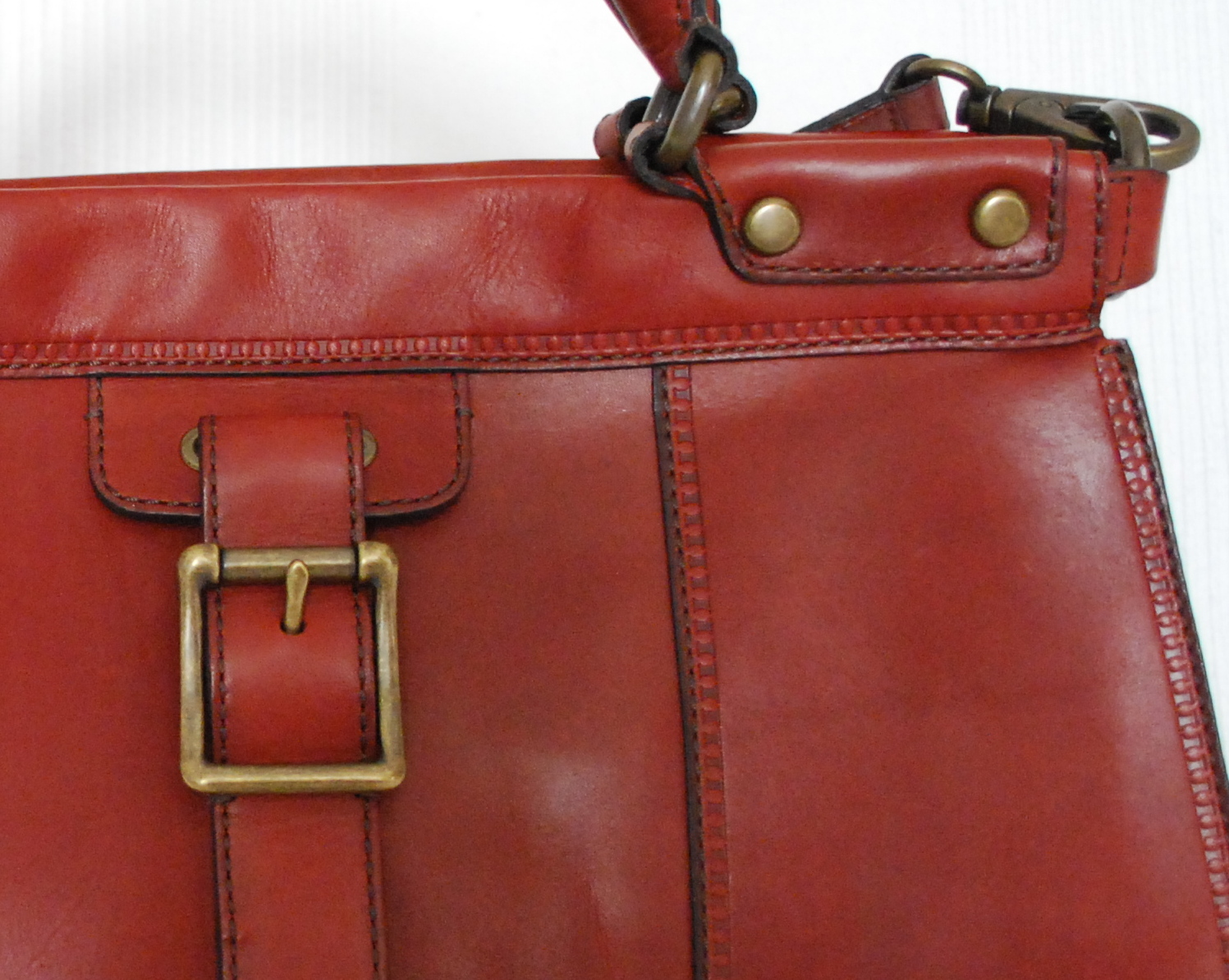 I love shopping My new Fossil bag and wallet