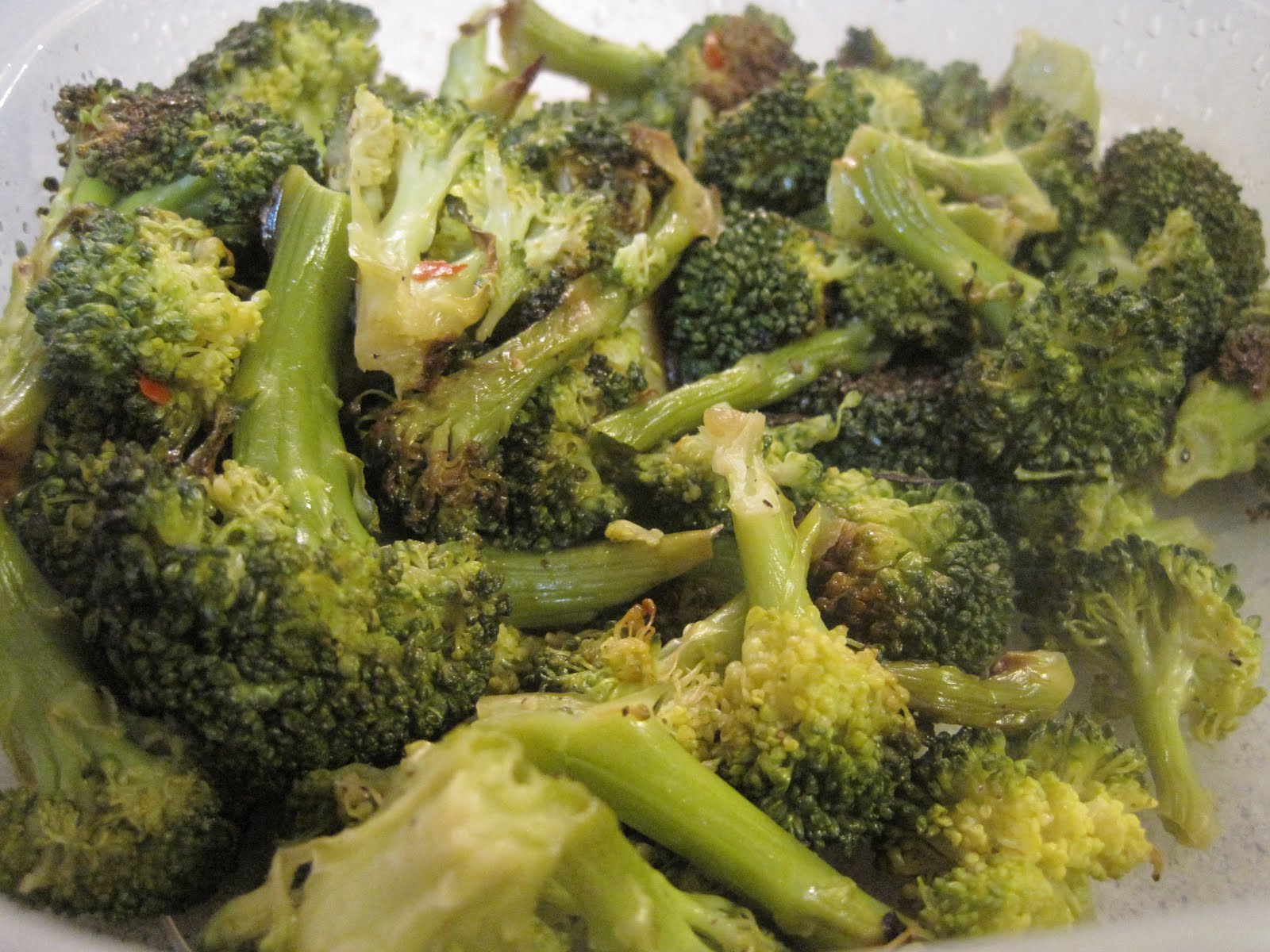 Corcoran Street Kitchen Chili Roasted Broccoli