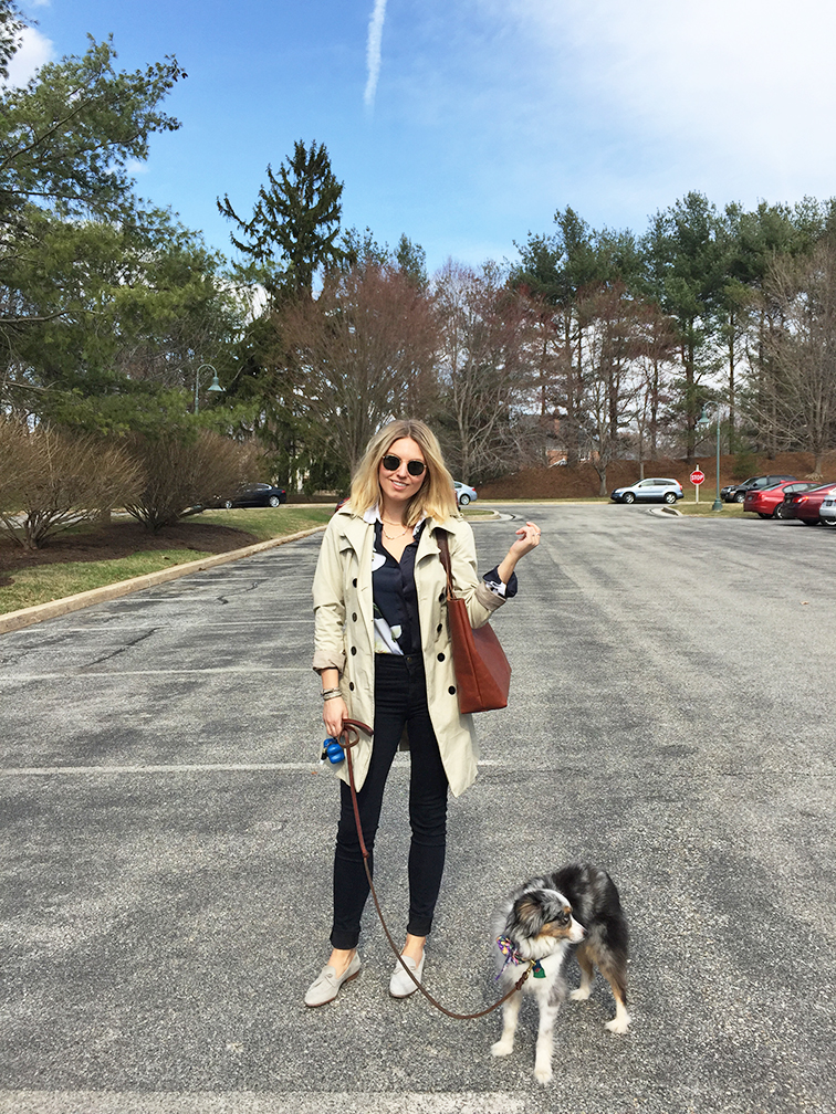 Fashion Over Reason, Wallyface, JCrew loafers, Whipping Post tan leather tote, J Brand Maria jeans, Zara Trench coat, Ray-Ban round Lennon sunglasses Fashion Over Reason, Wallyface, JCrew loafers, Whipping Post tan leather tote, J Brand Maria jeans, Zara Trench coat, Ray-Ban round Lennon sunglasses