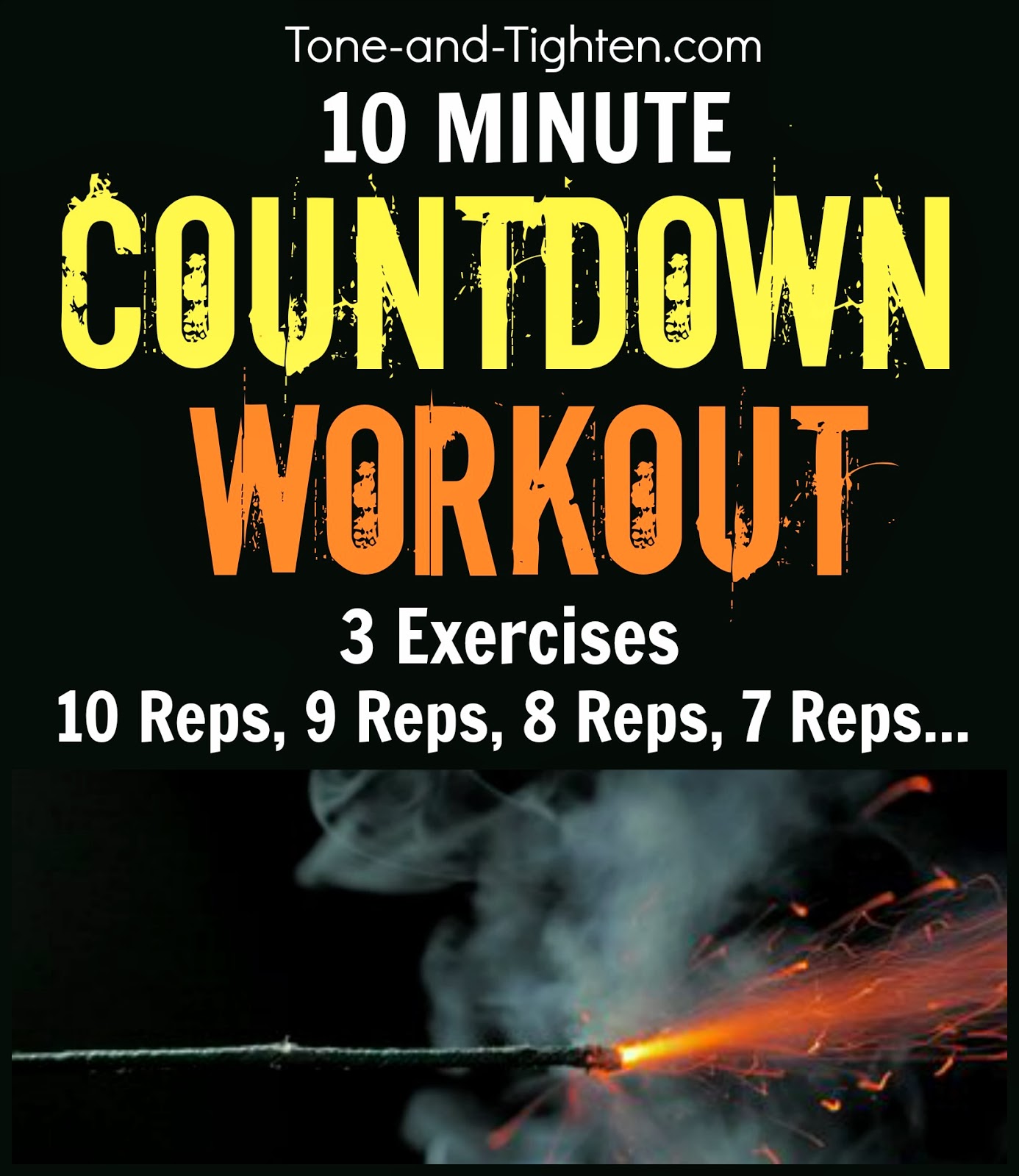 10Minute AtHome Workout Countdown To Fitness! Tone