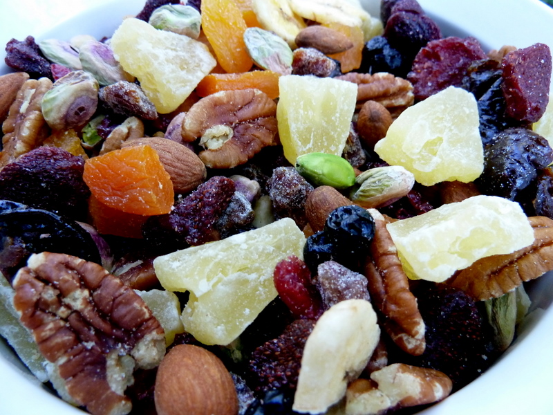Cookin' Cowgirl Eat a Rainbow Dried Fruit and Nut Mix