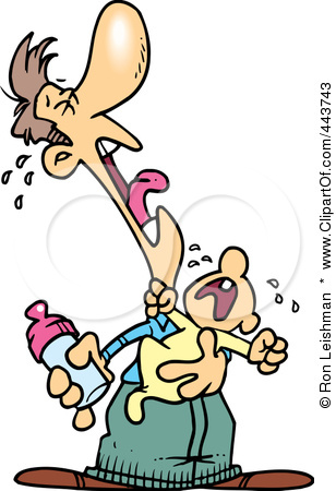 Cartoon Crying Children