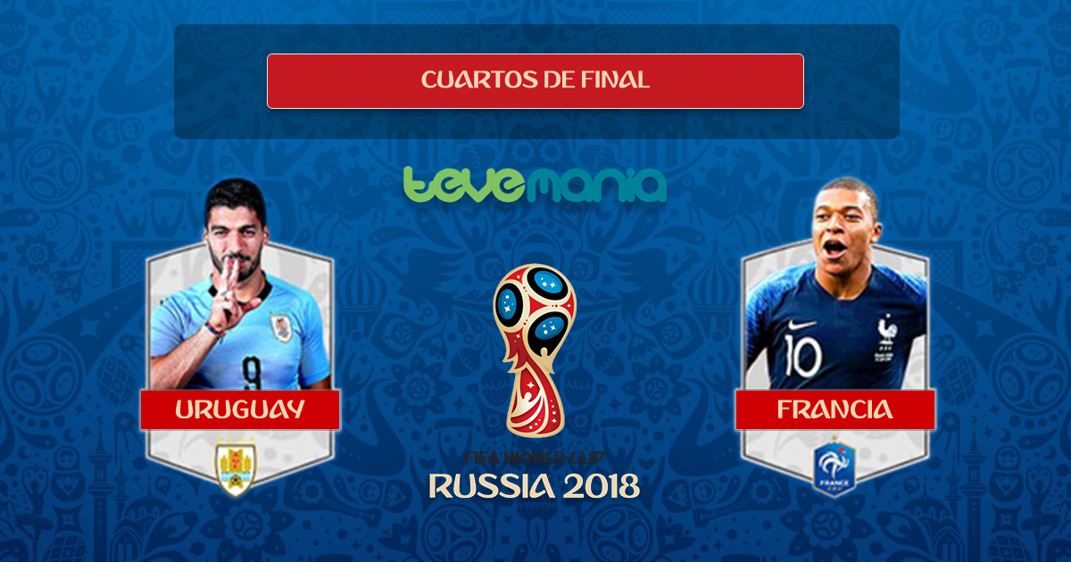 Francia está en semis. Ganó a Uruguay 2 goles a 0 en el mundial
