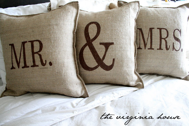 Little Mountain Momma Diy Burlap Pillows