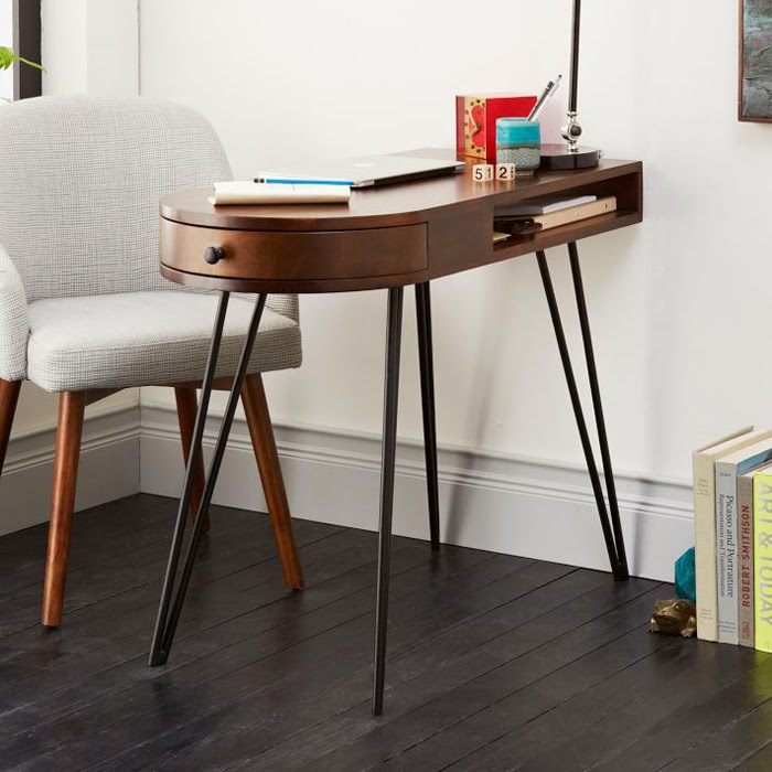New Pencil Desk from west elm | Poppytalk