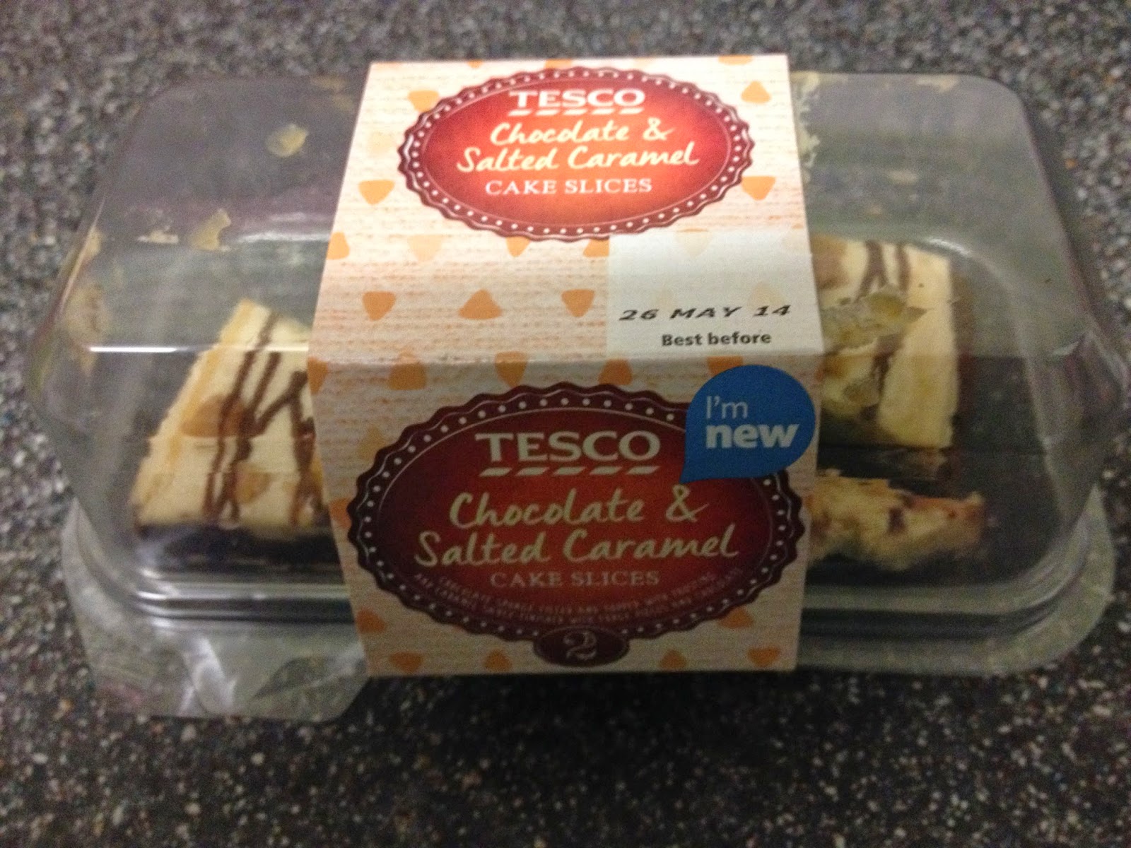 A Review A Day Today's Review Tesco Chocolate & Salted Caramel Cake