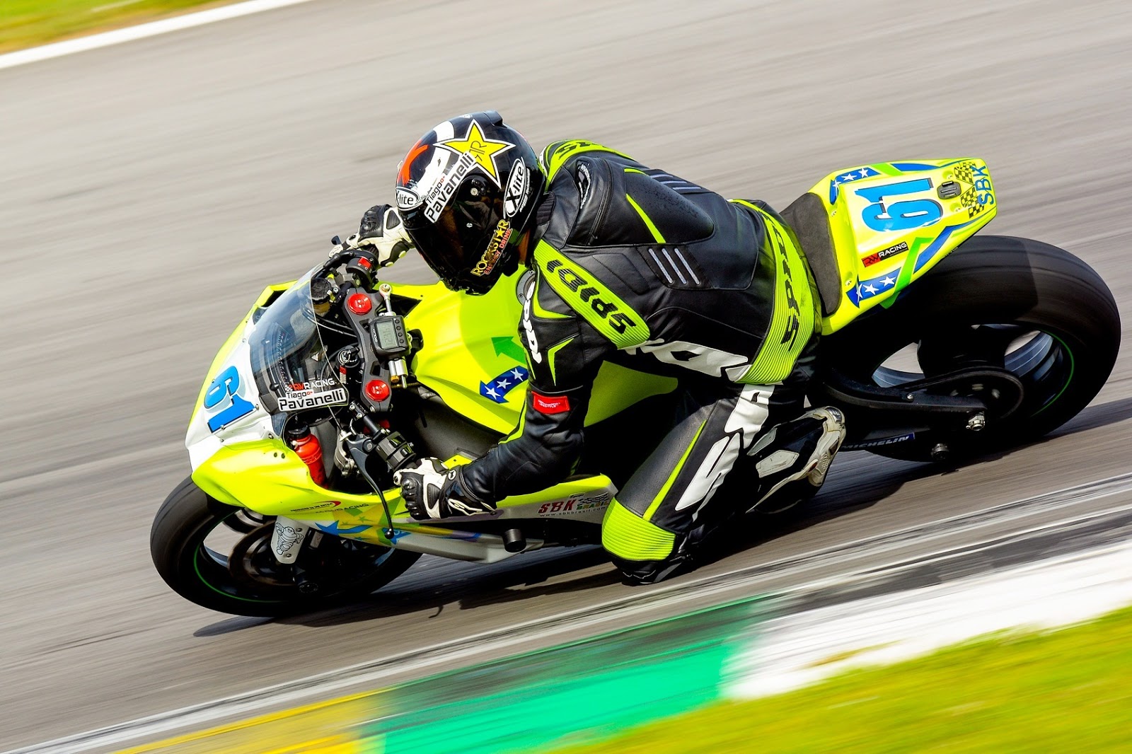 Tiago Pavanelli sofre acidente e abandona prova do Moto 1000 GP Light em  Interlagos