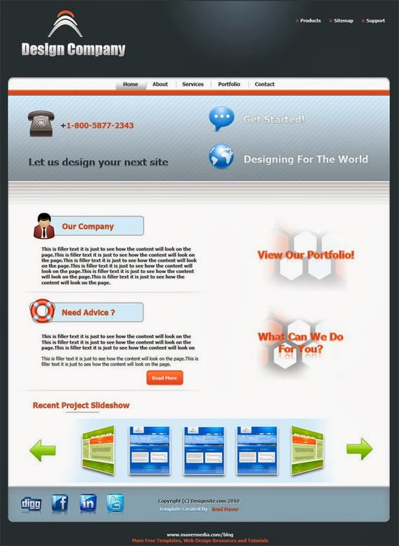 Template – Web Designer Template – Web Designer