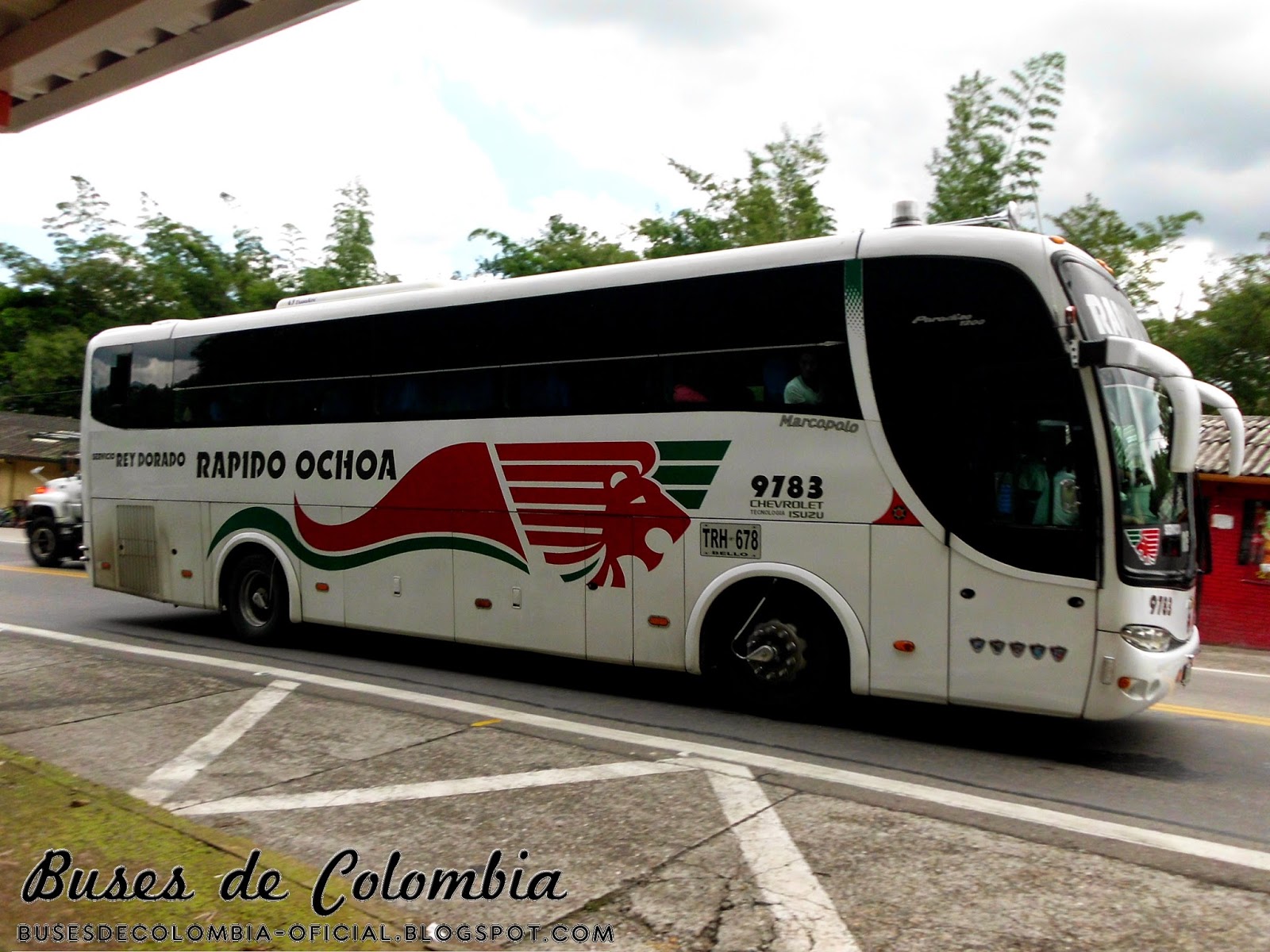 Rapido Ochoa 9783 Buses de Colombia Oficial