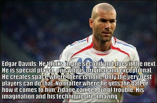 Quotes on Zinedine Zidane 9