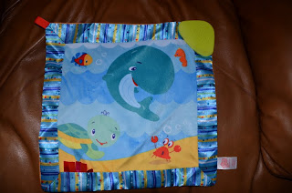 baby blanket Bright Starts Cuddle & Soothe Blanket.